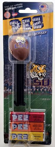 PEZ - NCAA Football - Louisiana State University - A
