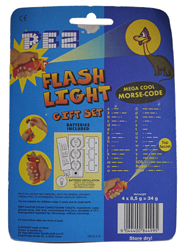 PEZ - Mini Flashlights - Flash Light Gift Set