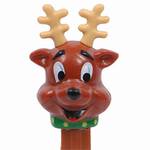 PEZ - Reindeer A 8 Dots on Collar on snowflakes