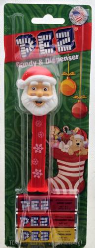PEZ - Christmas - Santa Claus - Tan head, red hat - E