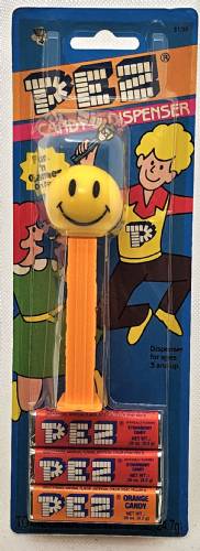 PEZ - Funky Faces - Walmart Smileys - Walmart Smiley