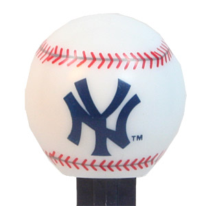 PEZ - Sports Promos - MLB Balls - Ball - New York Yankees - B