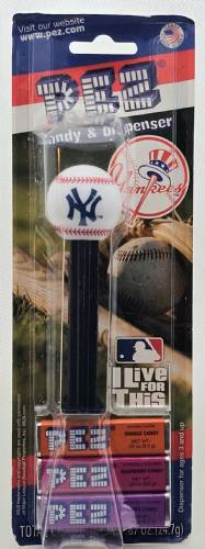 PEZ - Sports Promos - MLB Balls - Ball - New York Yankees - B