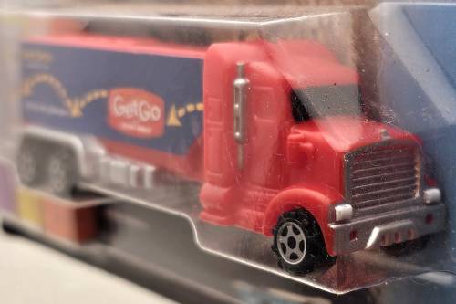 PEZ - Advertising Get Go - Get Go - Red cab, red trailer