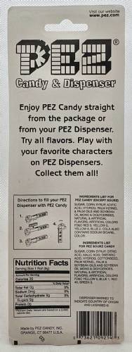 PEZ - Valentine - Sugar Sugar - Italic White on Dark Purple