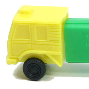 PEZ - Trucks - Series D - Cab #R4 - Yellow Cab - B