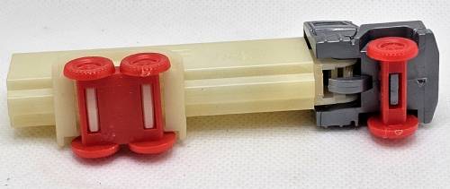 PEZ - Trucks - Misfits - Cab #R1 - Silver Cab, Red Wheels - B