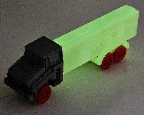 PEZ - Trucks - Misfits - Cab #R2 - Silver Cab, Red Wheels - B