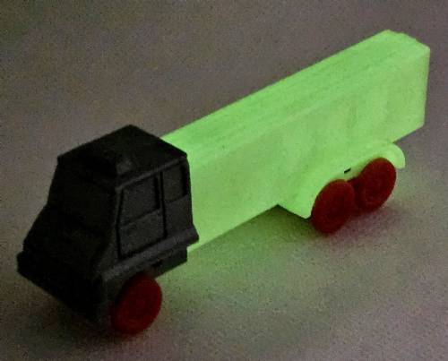 PEZ - Trucks - Misfits - Cab #R3 - Silver Cab, Red Wheels - B