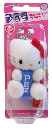 PEZ - Plush Dispenser - Hello Kitty - Hello Kitty - Blue Body