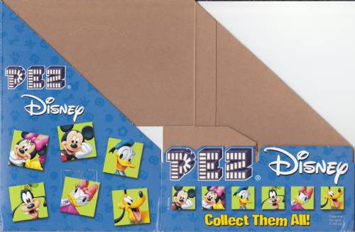 PEZ - 12 Count Poly Bag US - Disney Mickey Mouse & Gang - Blue