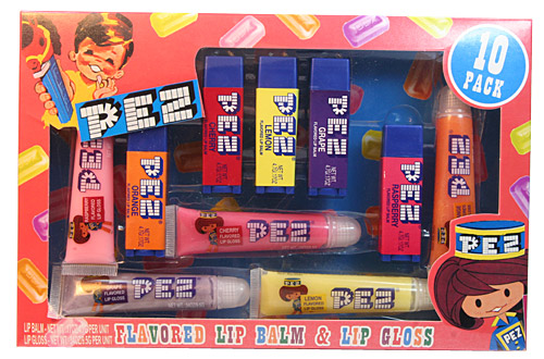PEZ - Lip Balm & Gloss - 10 Pack