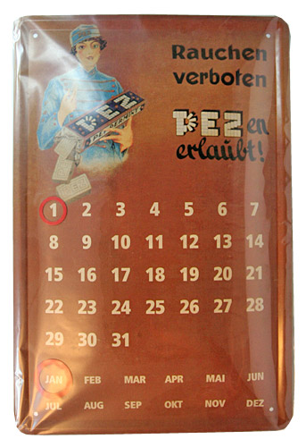 PEZ - Miscellaneous (Non-Dispenser) - Unlimited Calendar