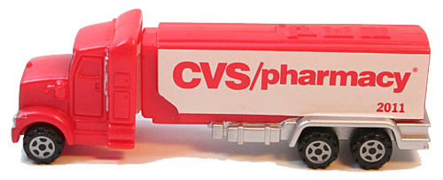 PEZ - Advertising CVS Pharmacy - Truck - Red cab - 2011 Edition