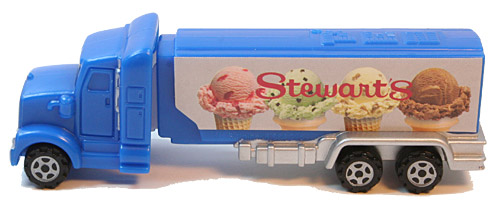 PEZ - Trucks - Advertising Trucks - Stewart's - Truck - Blue cab