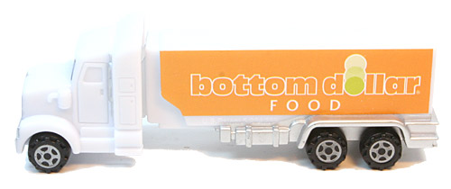 PEZ - Advertising Bottom Dollar - Truck - White cab