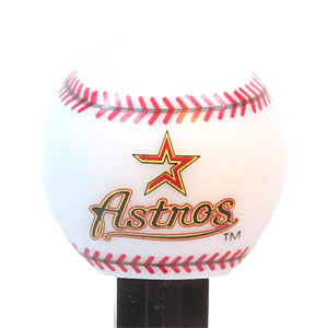 PEZ - Sports Promos - MLB Balls - Ball - Houston Astros