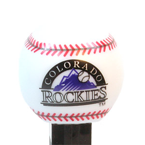PEZ - Sports Promos - MLB Balls - Ball - Colorado Rockies