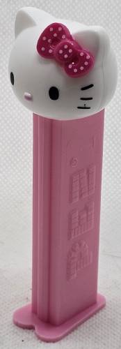 PEZ - Hello Kitty - Skulls - Hello Kitty - Polka-dot dark pink bow