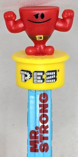 PEZ - Mr. Men - Click'n'Play - Mr. Strong