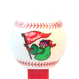 PEZ - MLB Balls - Mascot - Philadelphia Phanatic Mascot