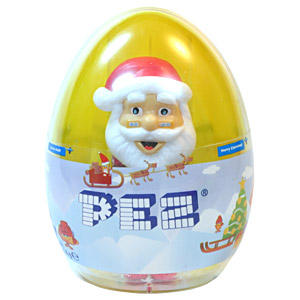 PEZ - Christmas - Mini PEZ - Santa Claus - Mini Gift Egg - E
