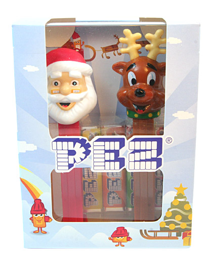 PEZ - Christmas - Santa Claus E and Reindeer - Christmas Twinpack