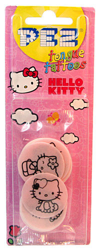 PEZ - Food - Tongue Tattoos - Hello Kitty
