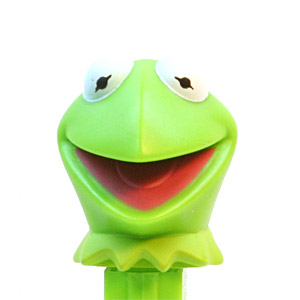PEZ - Animated Movies and Series - Muppets - 2012 - Kermit - C