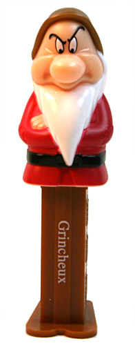 PEZ - Snow White and the Seven Dwarfs - French - Grincheux