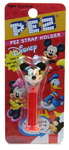 PEZ - Strap Holders - Disney - Mickey Mouse