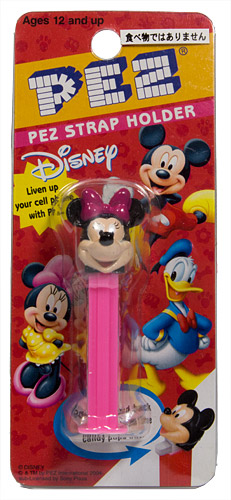 PEZ - Strap Holders - Disney - Minnie Mouse