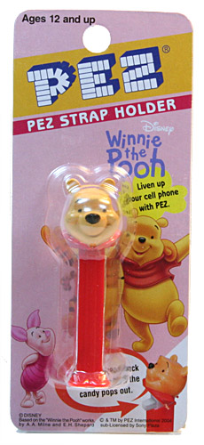 PEZ - Strap Holders - Winnie the Pooh - Winnie the Pooh