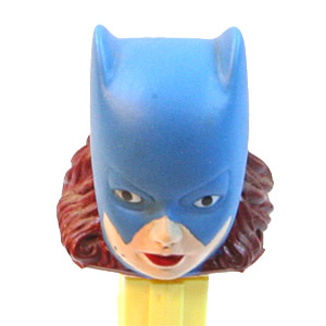 PEZ - Soft-Heads - DC - Batgirl - Soft-Head Light Blue