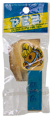PEZ - Erasers - Eraser in PEZ Type Box - Pony - Yellow Mane