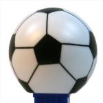 PEZ - Soccer Ball   on blue stem, 2012
