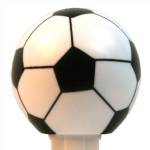 PEZ - Soccer Ball   on white stem, 2012