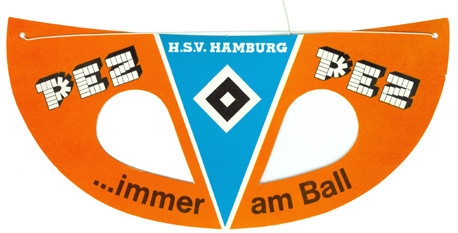 PEZ - Paper Masks - German Soccer - HSV