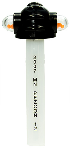 PEZ - Minnesota PEZ 2007 - Rocket Pen / Candy Pen - Black
