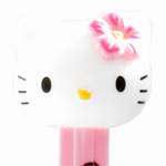 PEZ - Hawaiian Hello Kitty  White Head Pink Hibiscus on GO PEZ JAPAN!