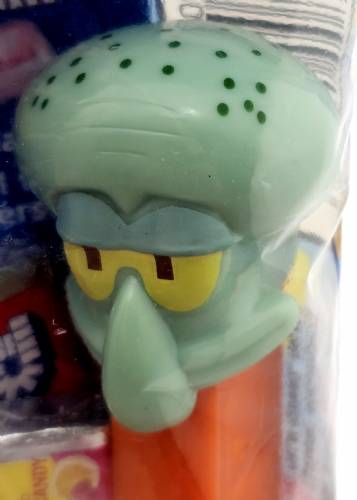 PEZ - SpongeBob SquarePants - Squidward Tentacles - darker