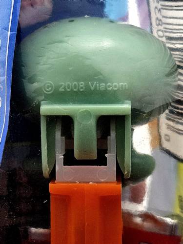 PEZ - SpongeBob SquarePants - Squidward Tentacles - darker