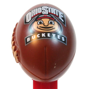 PEZ - NCAA Football - Mascot - Ohio State University Brutus Buckeye