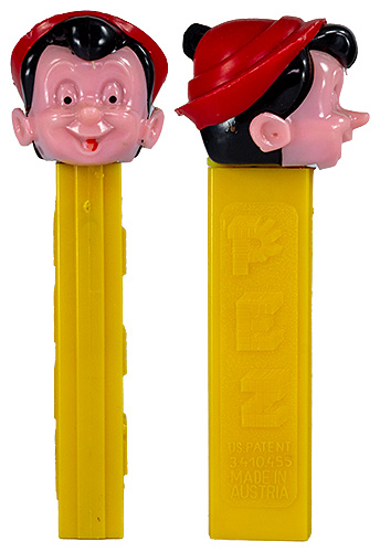 PEZ - Disney Classic - Pinocchio - Pinocchio - Pink Face - B