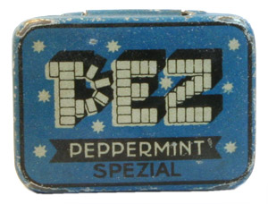 PEZ - Tin Boxes - Vintage - Peppermint Spezial Tin