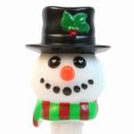 PEZ - Snowman D striped scarf, black hat