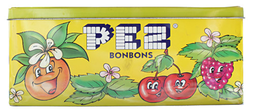 PEZ - Tin Boxes - Fruits