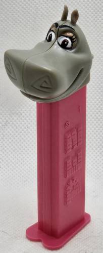 PEZ - Dreamworks Movies - Madagascar - Gloria - unpainted ears