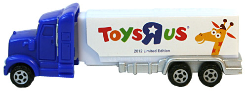 PEZ - Advertising Toys"R"Us - Truck - Blue cab, white trailer