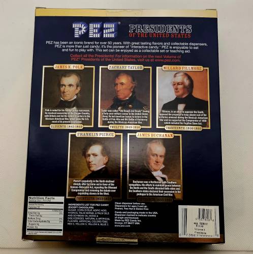 PEZ - US Presidents - Presidents Volume 3: 1845-1861